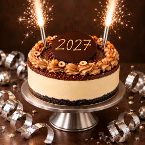 New Year's ice cream cake (limited edition)