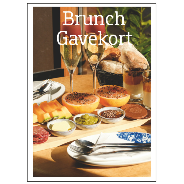 Gavekort til Brunch
