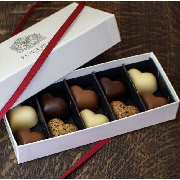 Silver Collection 10 stk Hjerter