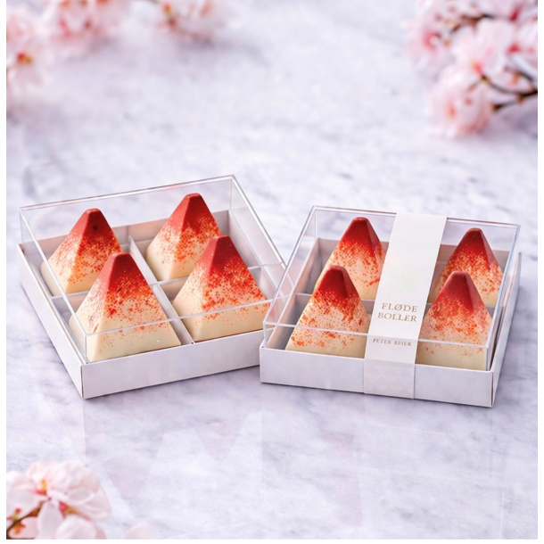 4 Summer creampuffs in giftbox